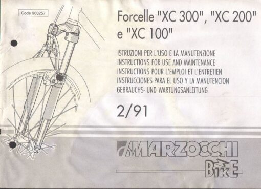 XC300 - XC200 - XC100 - Cover Manual