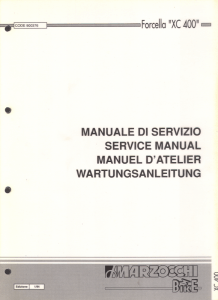 XC400 Service Manual 1994
