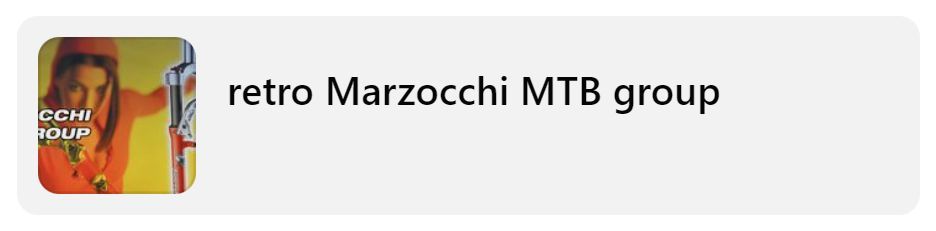 retro-Marzocchi MTB group FB