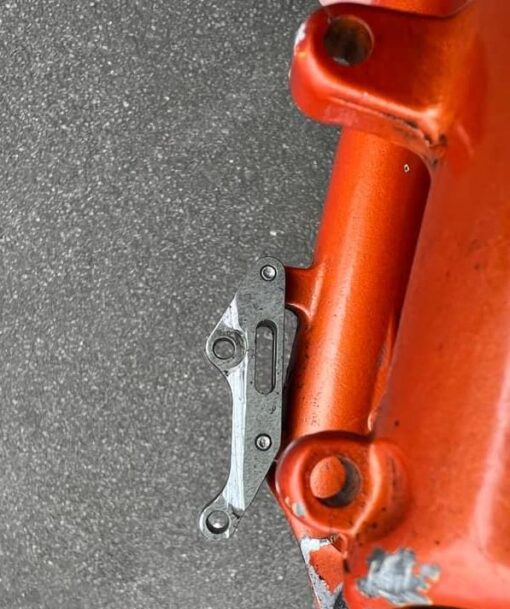 Disc Adapter used with Shimano grinded
